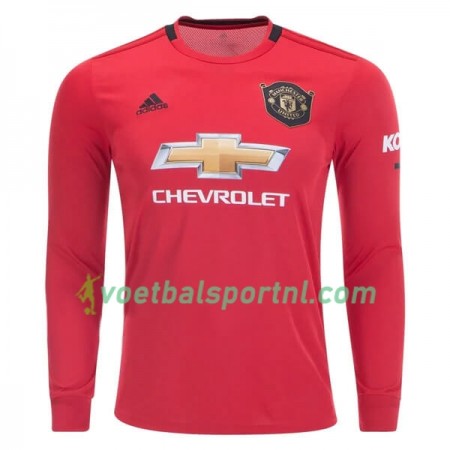 Manchester United Thuis Shirt 2019-20 L/S